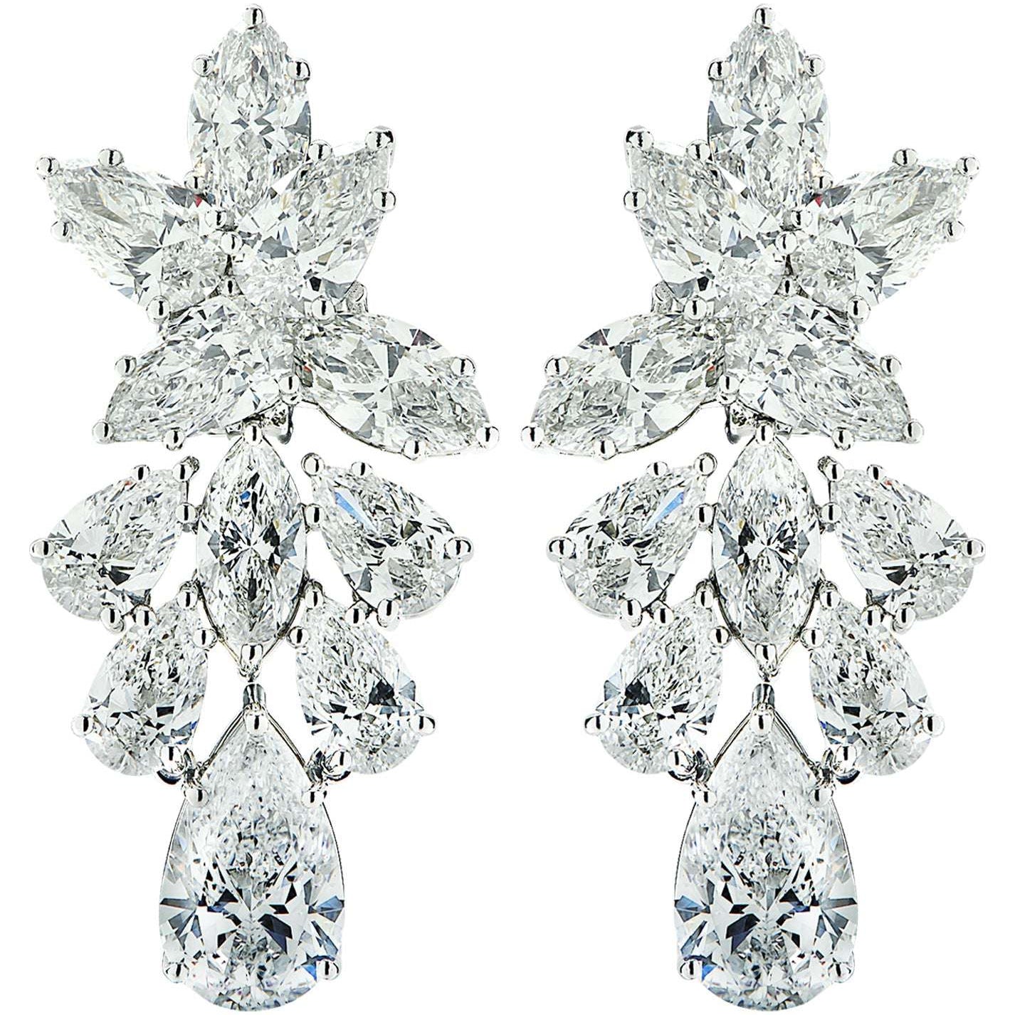 Vivid Diamonds GIA Certified Diamond Dangle Earring -V34589 Vivid Diamonds