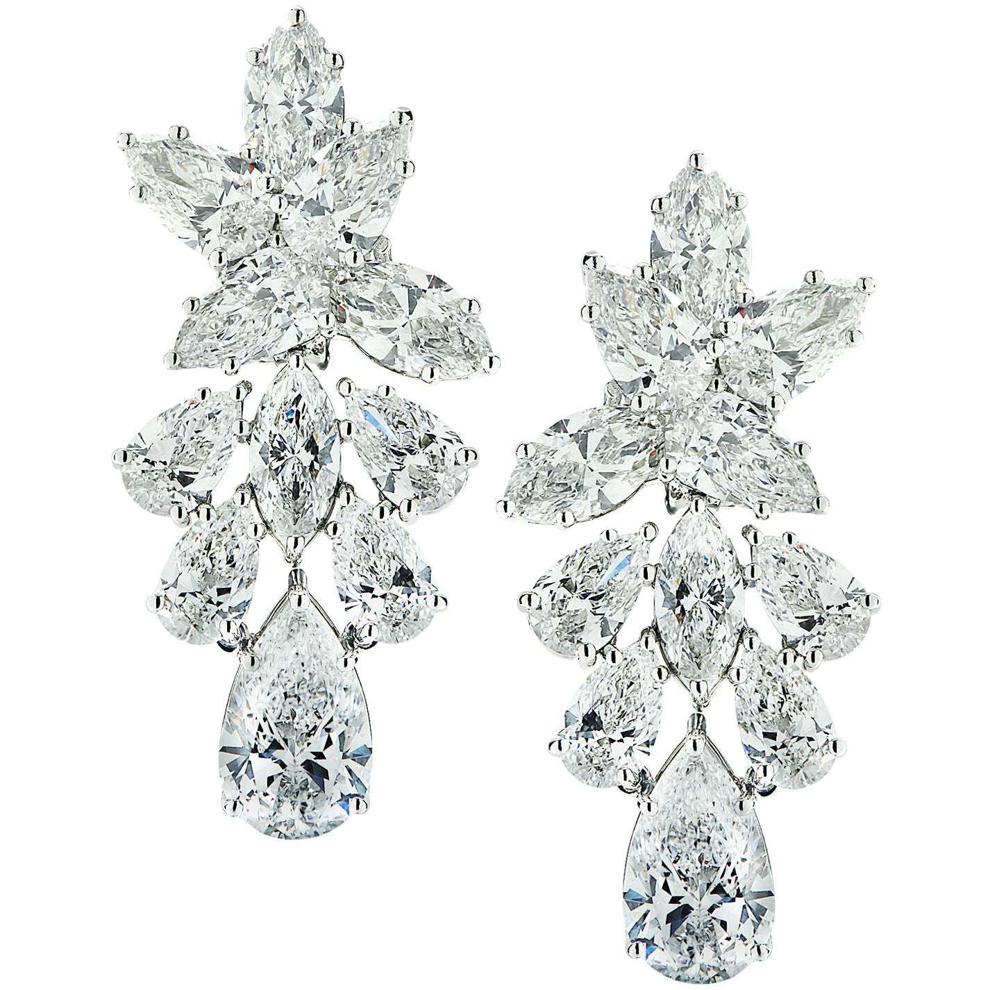 Vivid Diamonds GIA Certified Diamond Dangle Earring -V34589 Vivid Diamonds
