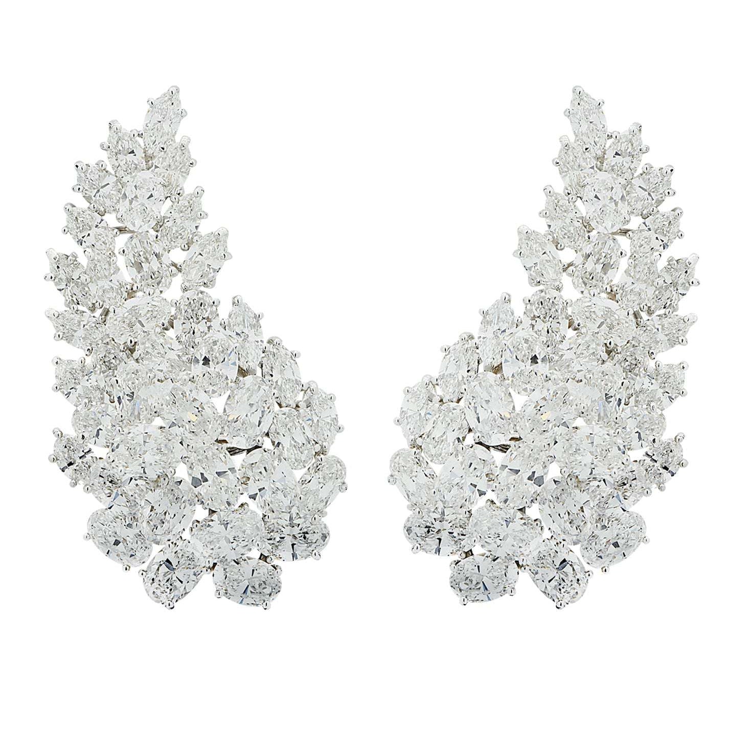 Hammerman Brothers 30 Carat Diamond Earrings - V3945 Vivid Diamonds