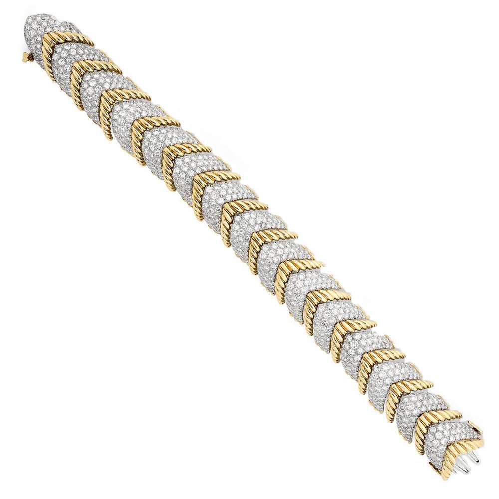 David Webb 27 Carat Diamond Bracelet -V44753 Vivid Diamonds