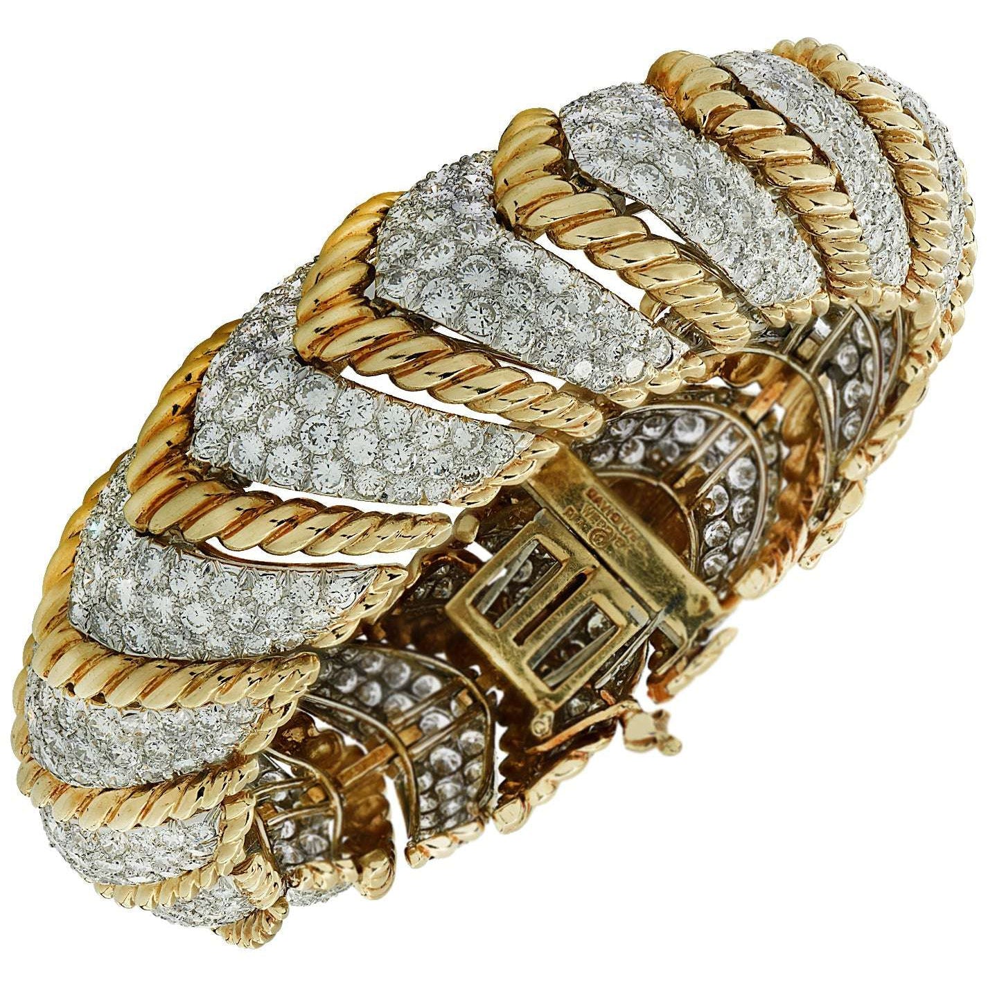 David Webb 27 Carat Diamond Bracelet -V44753 Vivid Diamonds