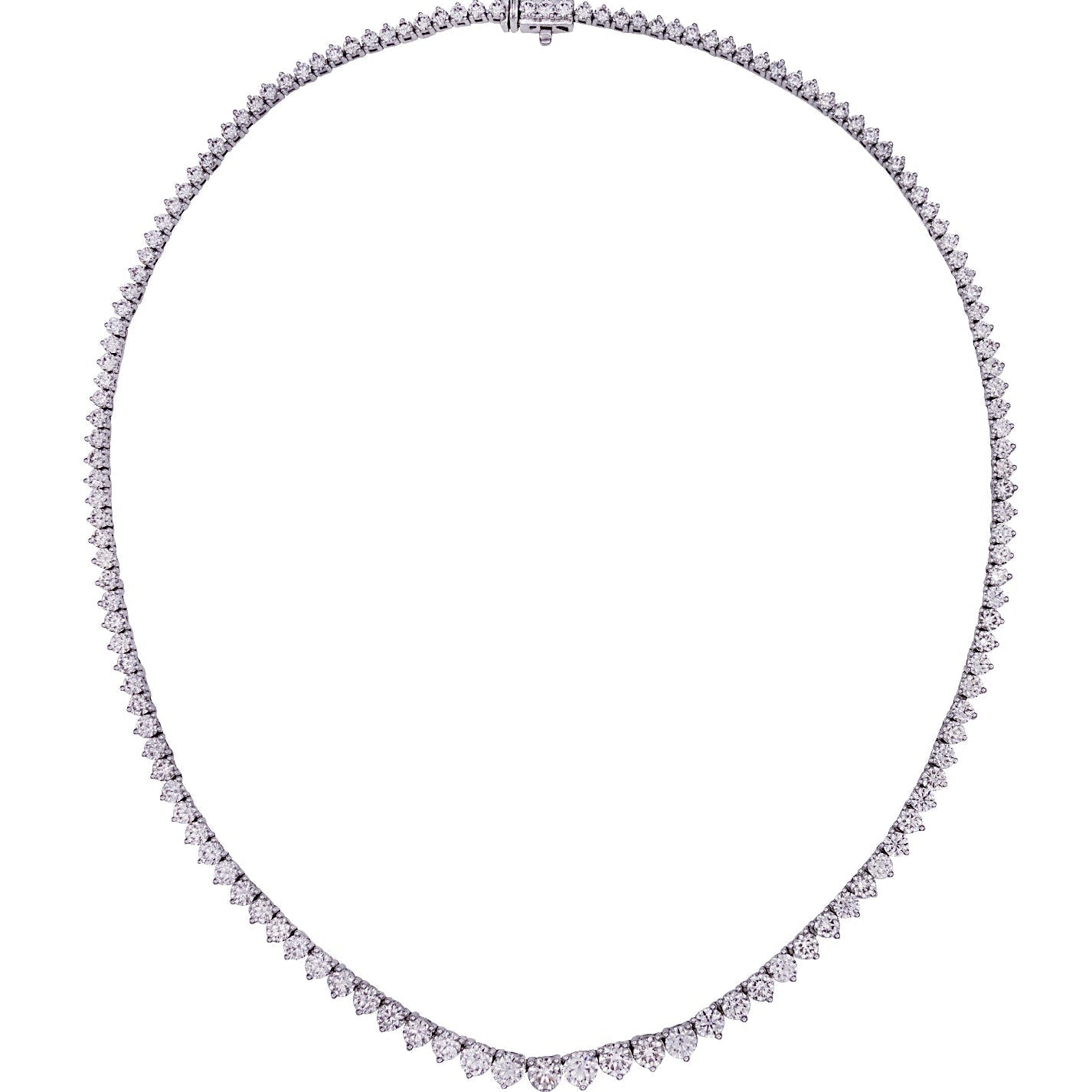 Vivid Diamonds 15.68 Carat Riviere Necklace -V41983 Vivid Diamonds