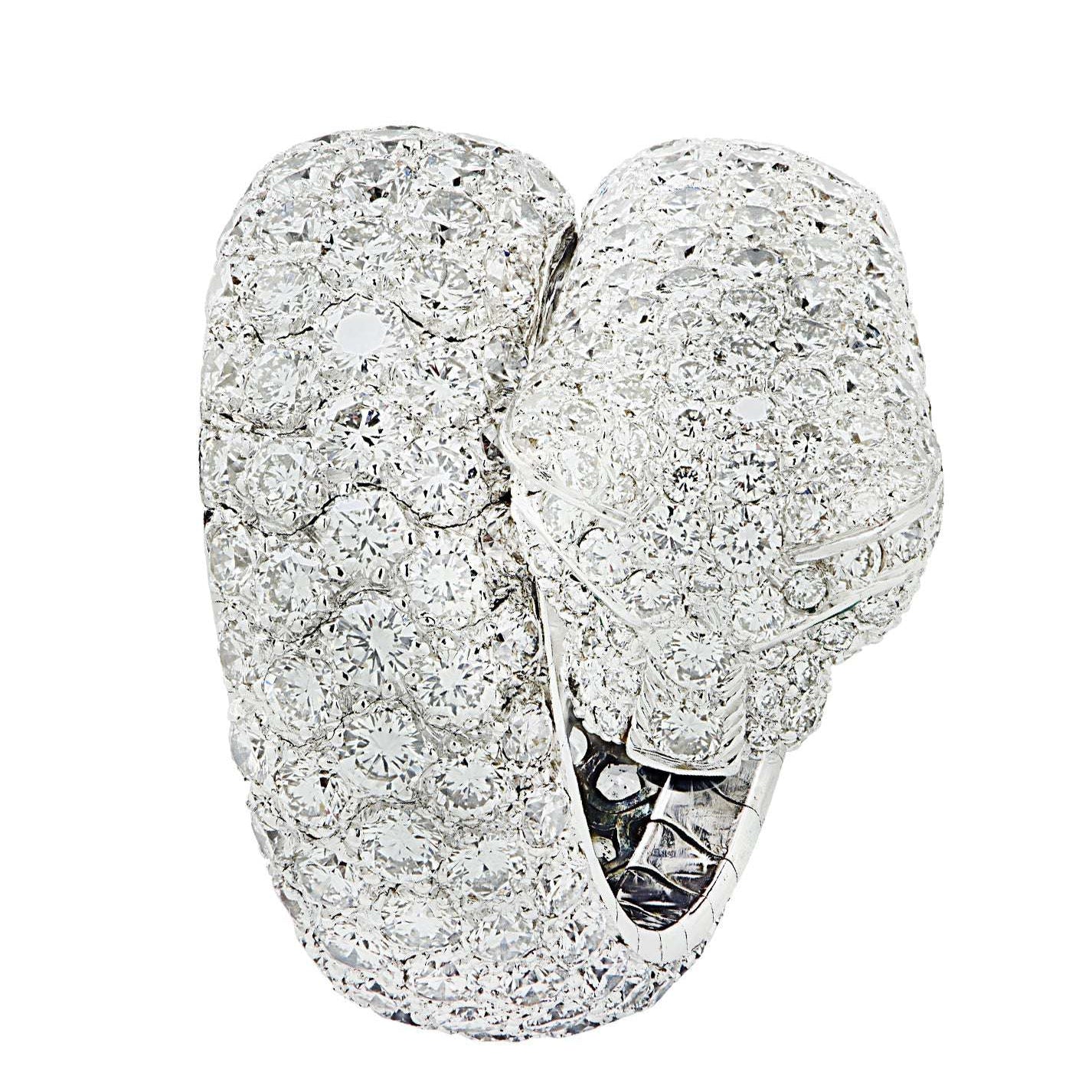 Panthere de Cartier 6.50 Carat Diamond Ring -V46337 Vivid Diamonds