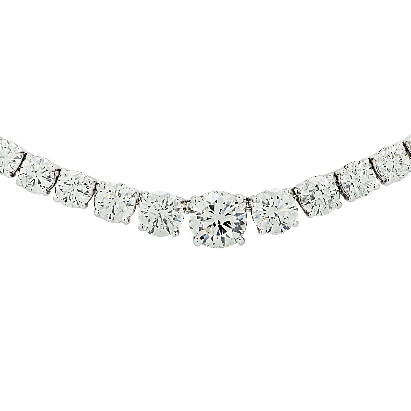 Vivid Diamonds 24.88 Carat Diamond Riviera Necklace - V46394 Vivid Diamonds