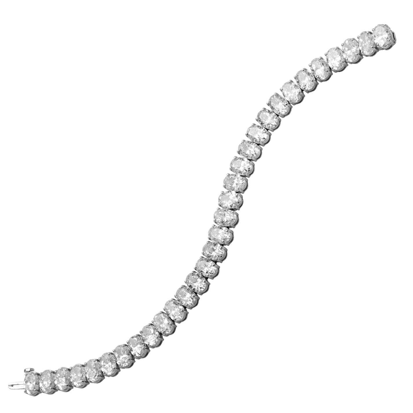 19.52ct Oval Diamond Bracelet - V48257 Vivid Diamonds