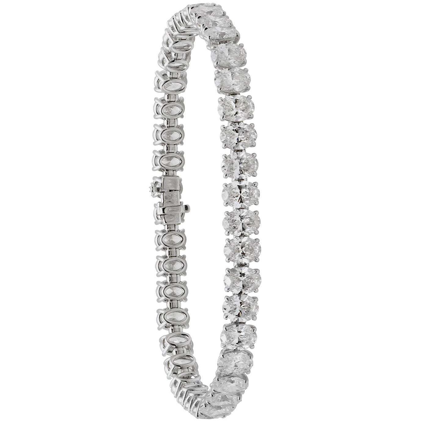 19.52ct Oval Diamond Bracelet - V48257 Vivid Diamonds