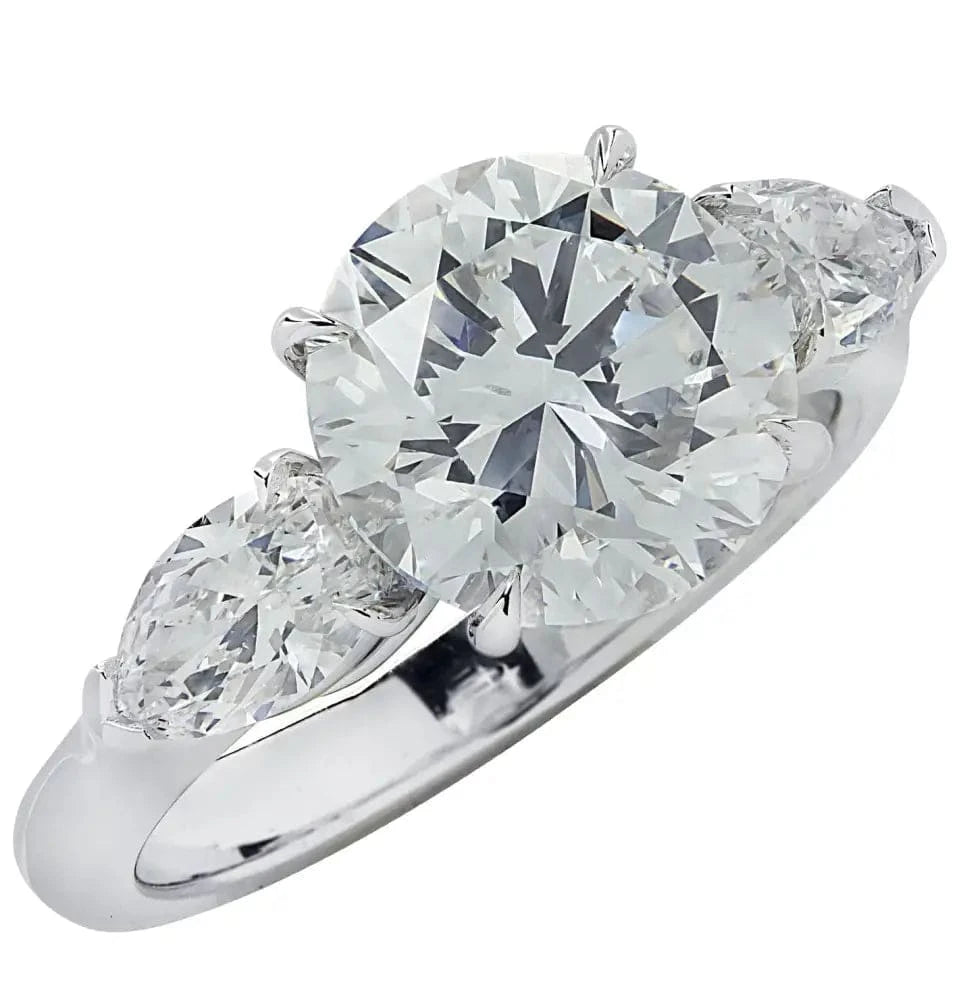 3 Carat Diamond Engagement Ring -V38328 - Vivid Diamonds