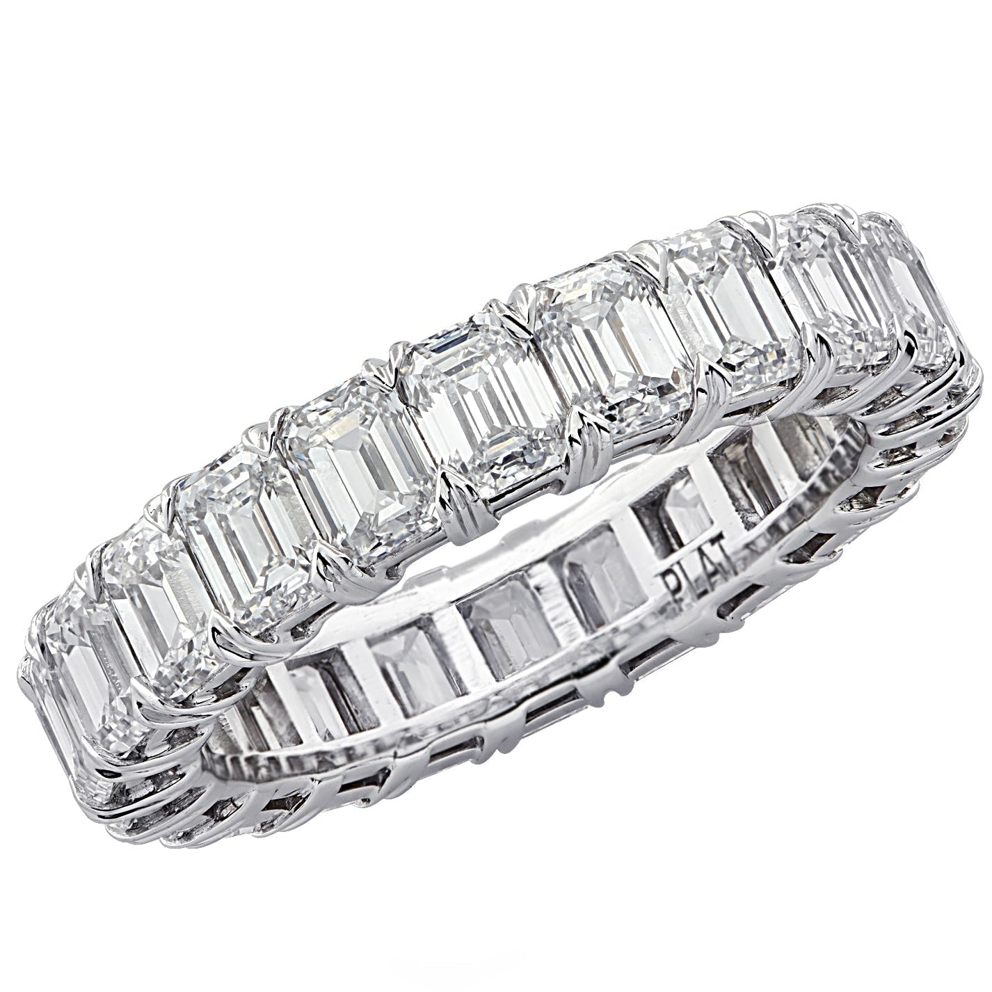 Vivid Diamonds 6.27 Carat Emerald Cut Diamond Eternity Band -V24741 Vivid Diamonds