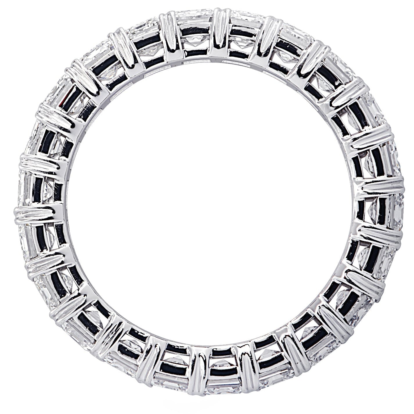 Vivid Diamonds 6.27 Carat Emerald Cut Diamond Eternity Band -V24741 Vivid Diamonds