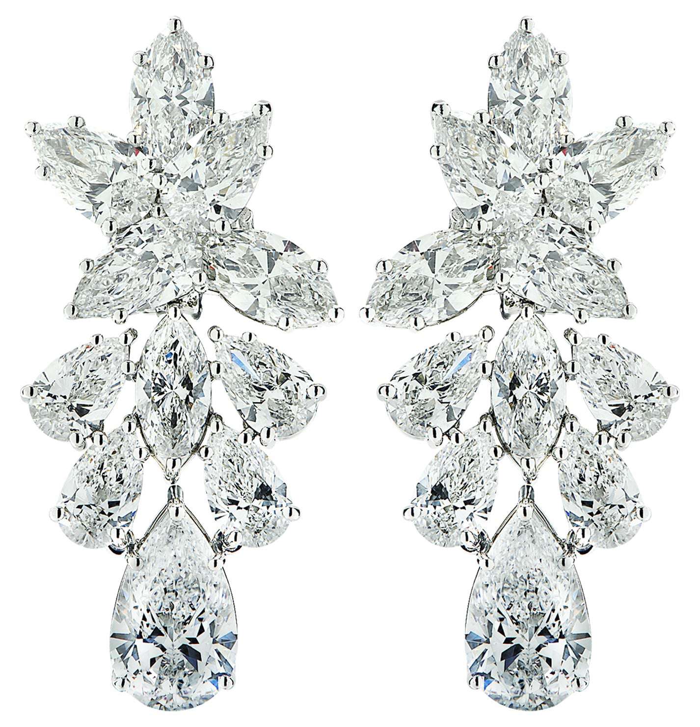 Vivid Diamonds GIA Certified Diamond Dangle Earring -V34589 Vivid Diamonds