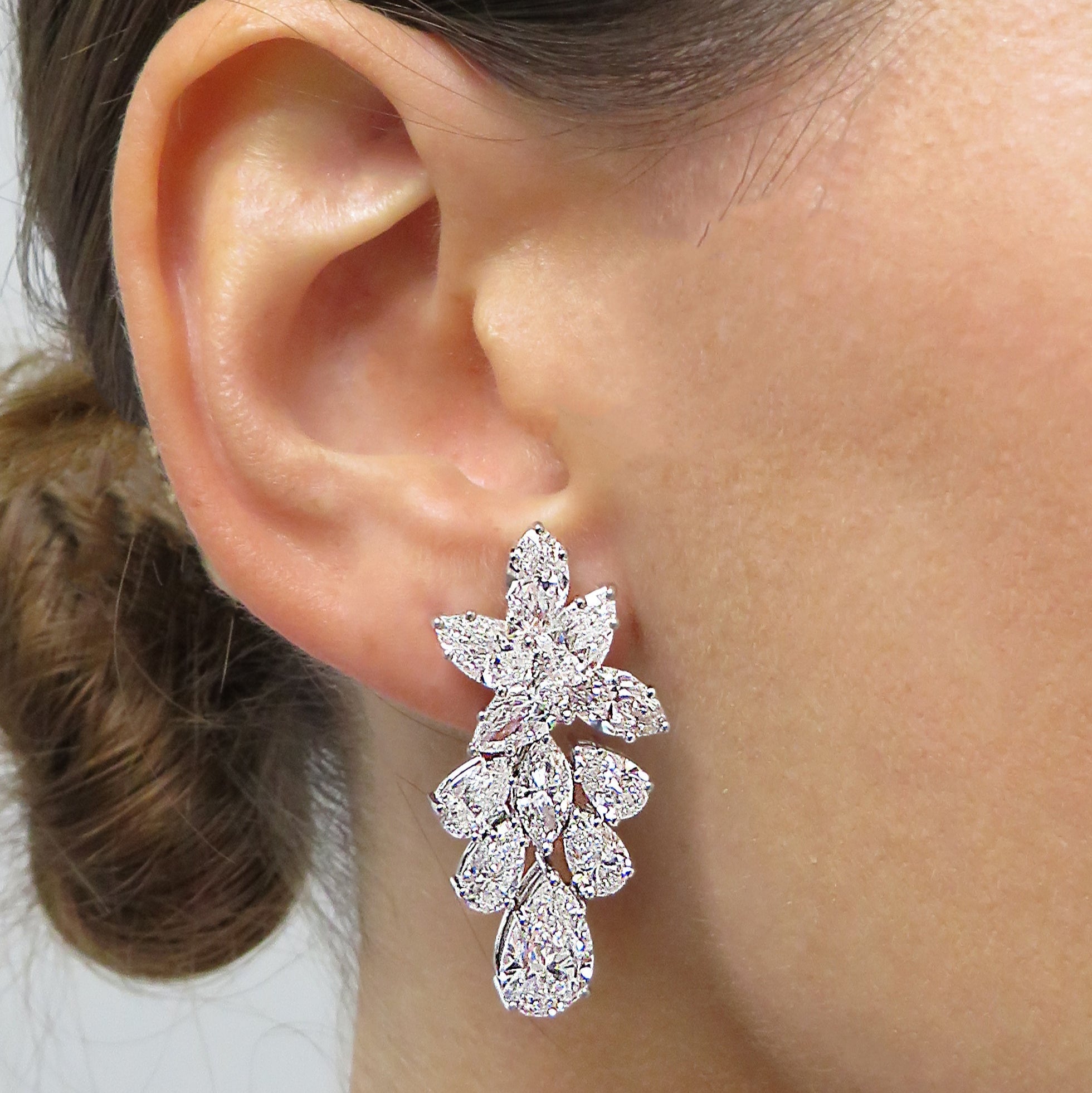 Vivid Diamonds GIA Certified Diamond Dangle Earring -V34589 Vivid Diamonds