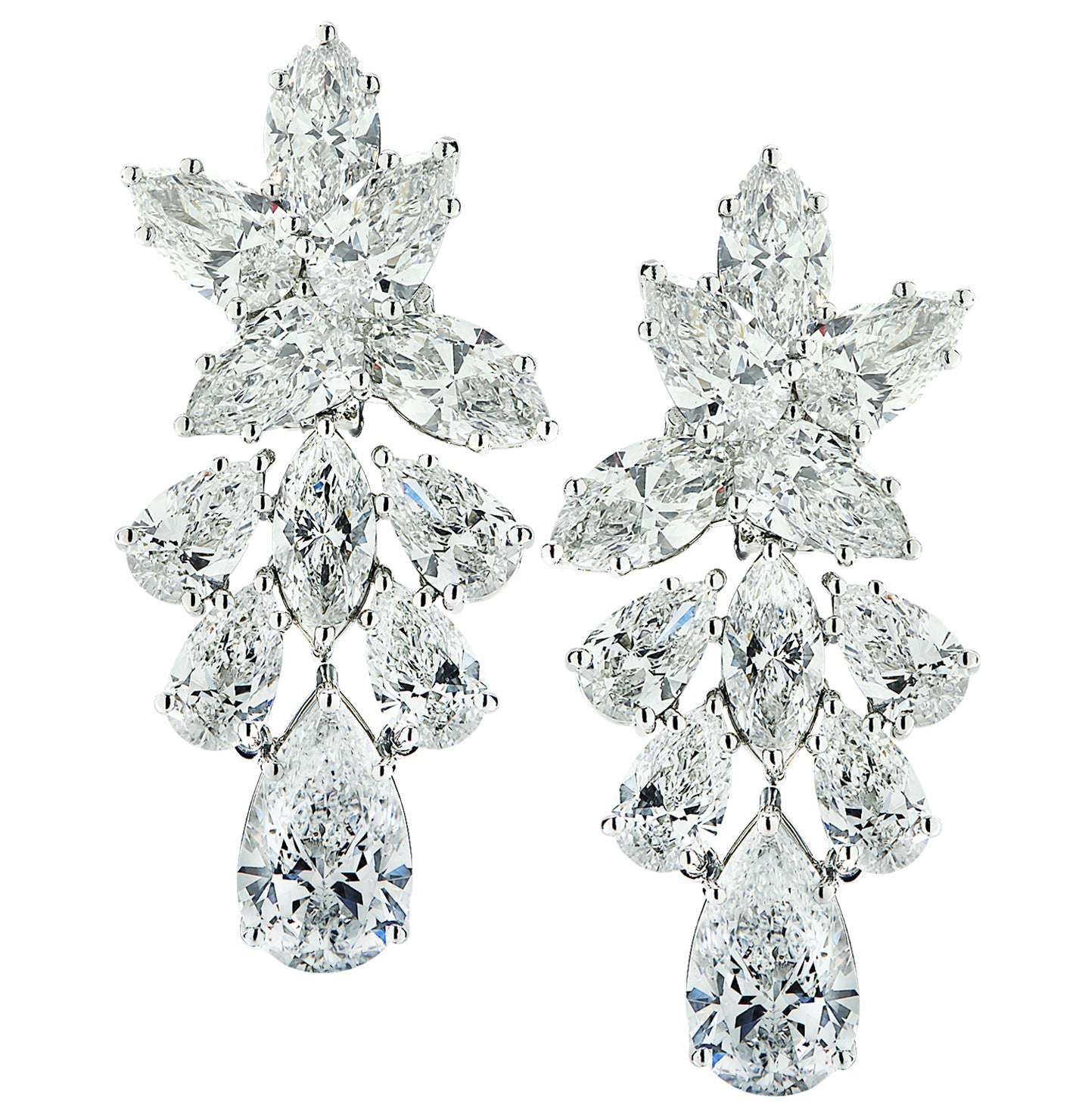 Vivid Diamonds GIA Certified Diamond Dangle Earring -V34589 Vivid Diamonds