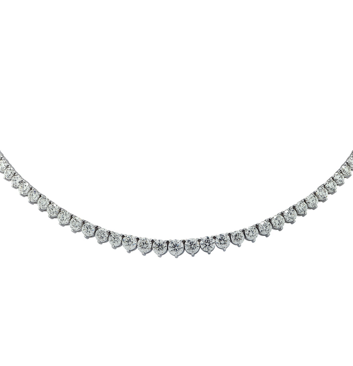 Vivid Diamonds 8.55 Carat Diamond Riviera Necklace -V36279 Vivid Diamonds