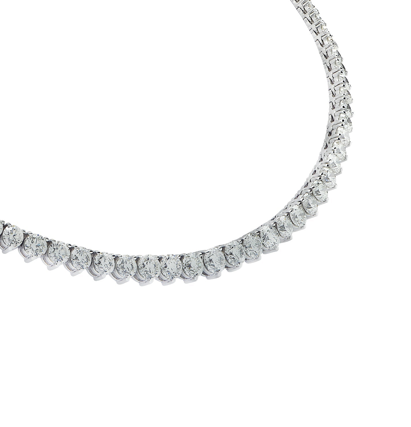 Vivid Diamonds 8.55 Carat Diamond Riviera Necklace -V36279 Vivid Diamonds