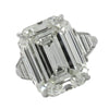 Vivid Diamonds GIA Certified 11.78 Carat Emerald Cut Diamond Engagement Ring -V37164 - vividdiamonds