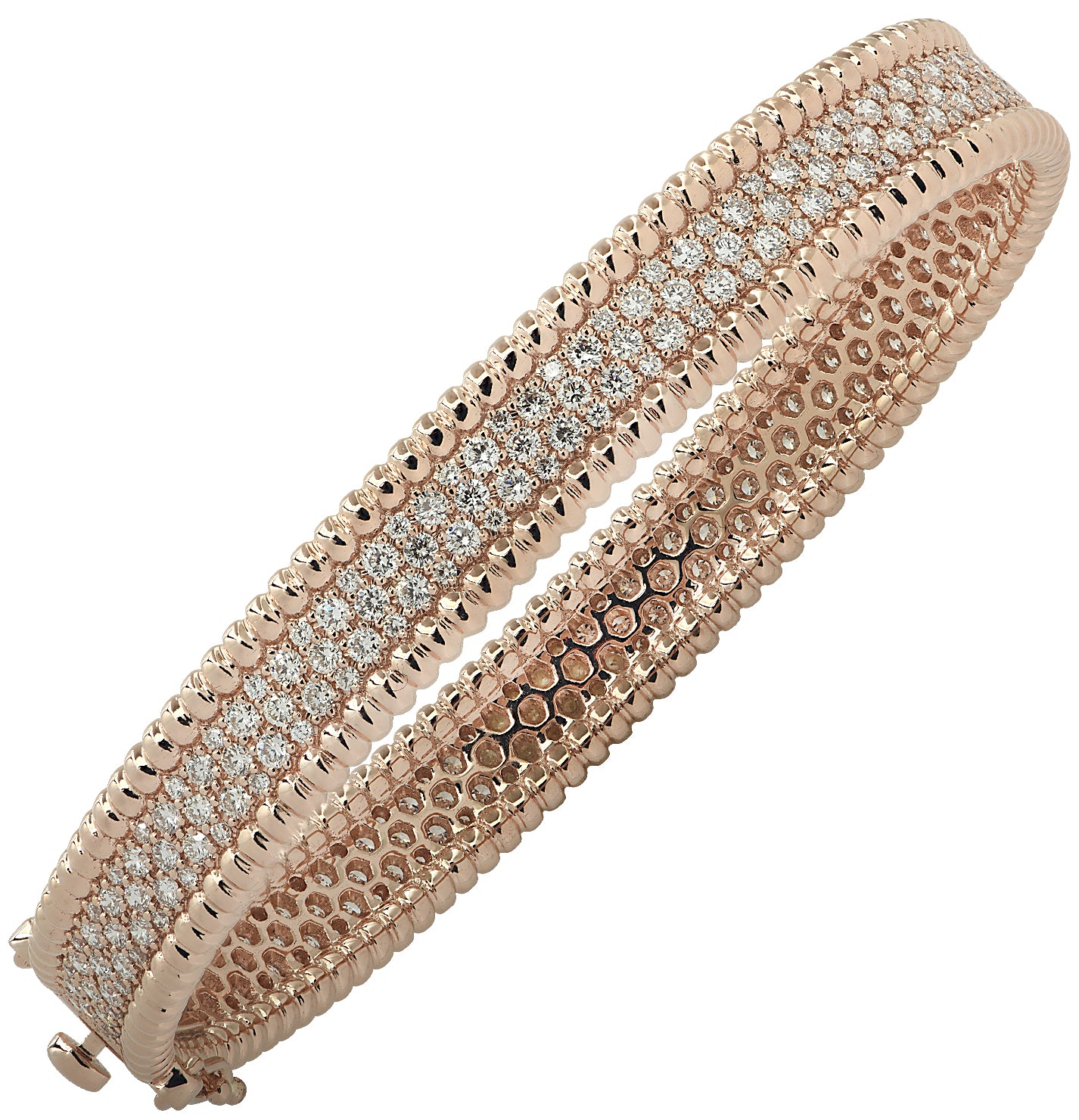 Vivid Diamonds 2.88 Carat Diamond Bangle Bracelet -V37491