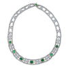 Tiffany &amp; Co. Diamond and Emerald Necklace -V43663 - vividdiamonds