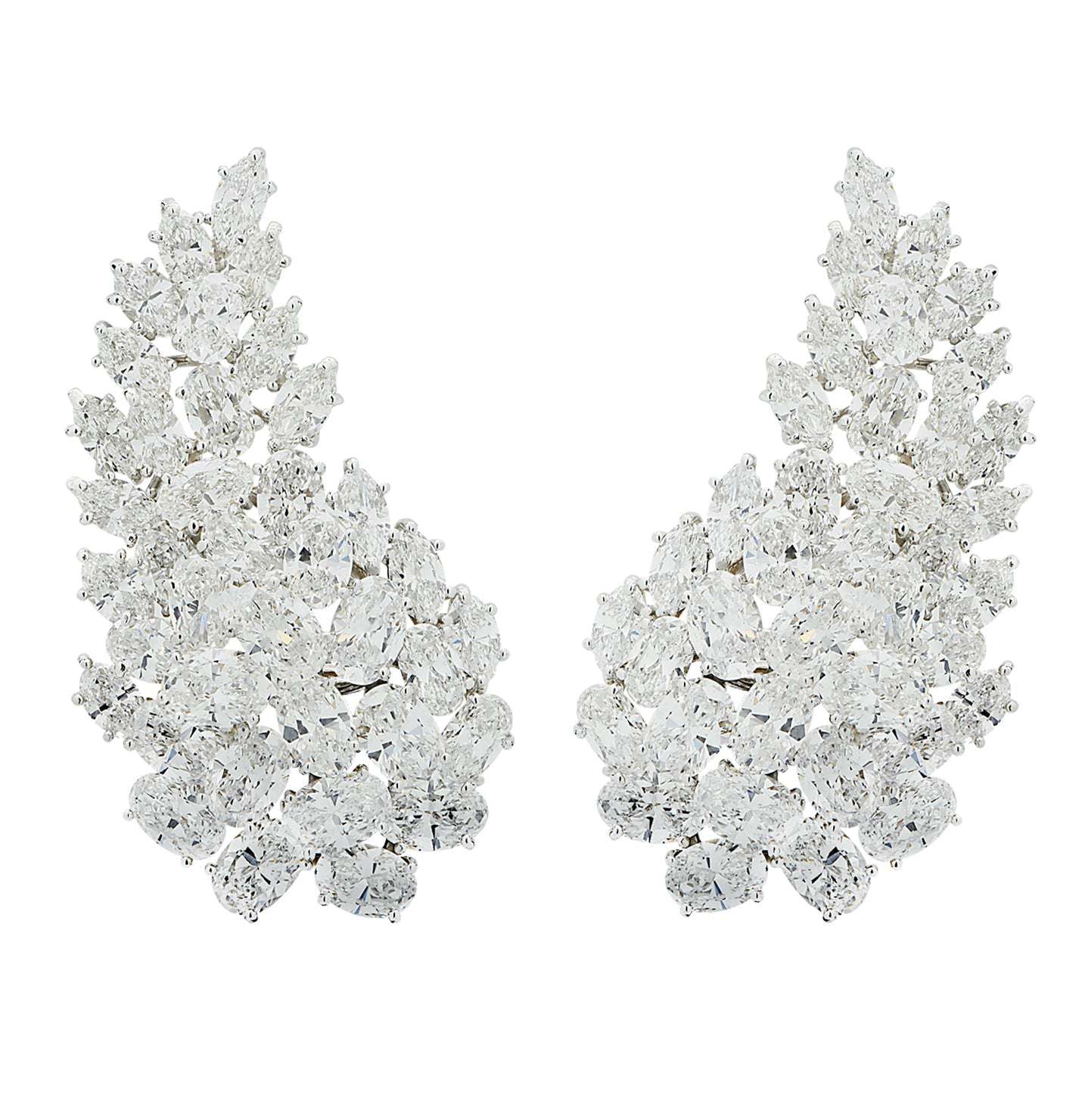 Hammerman Brothers 30 Carat Diamond Earrings - V3945 Vivid Diamonds