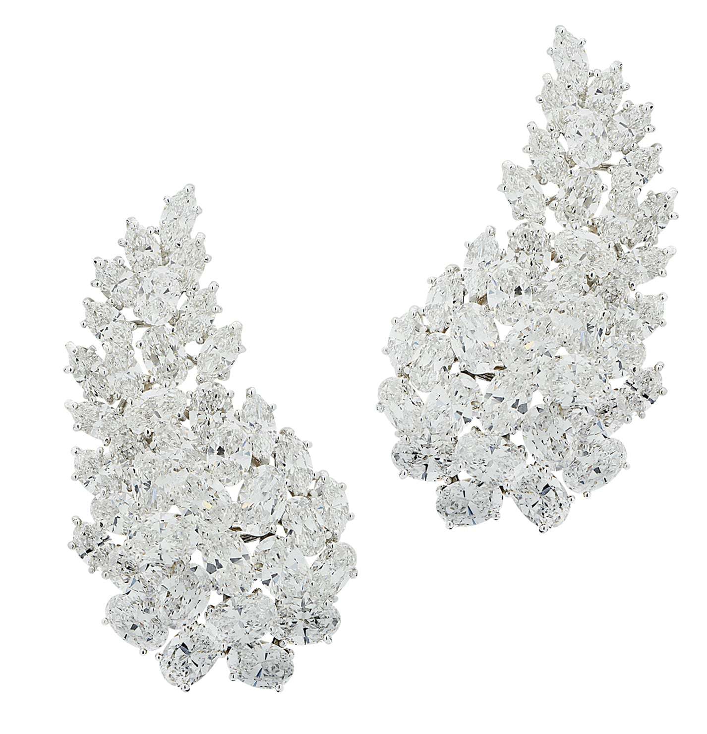 Hammerman Brothers 30 Carat Diamond Earrings - V3945 Vivid Diamonds