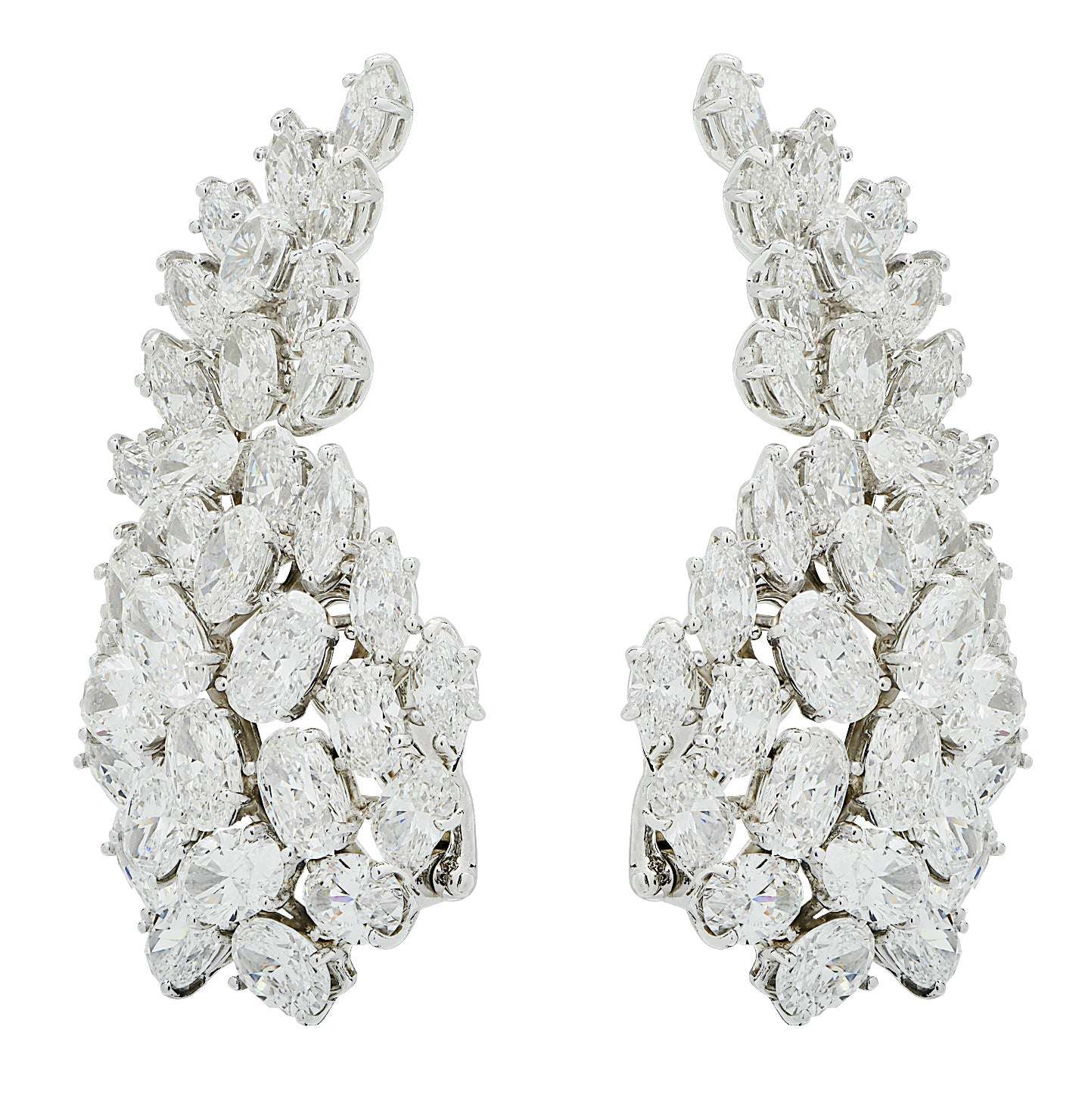 Hammerman Brothers 30 Carat Diamond Earrings - V3945 Vivid Diamonds