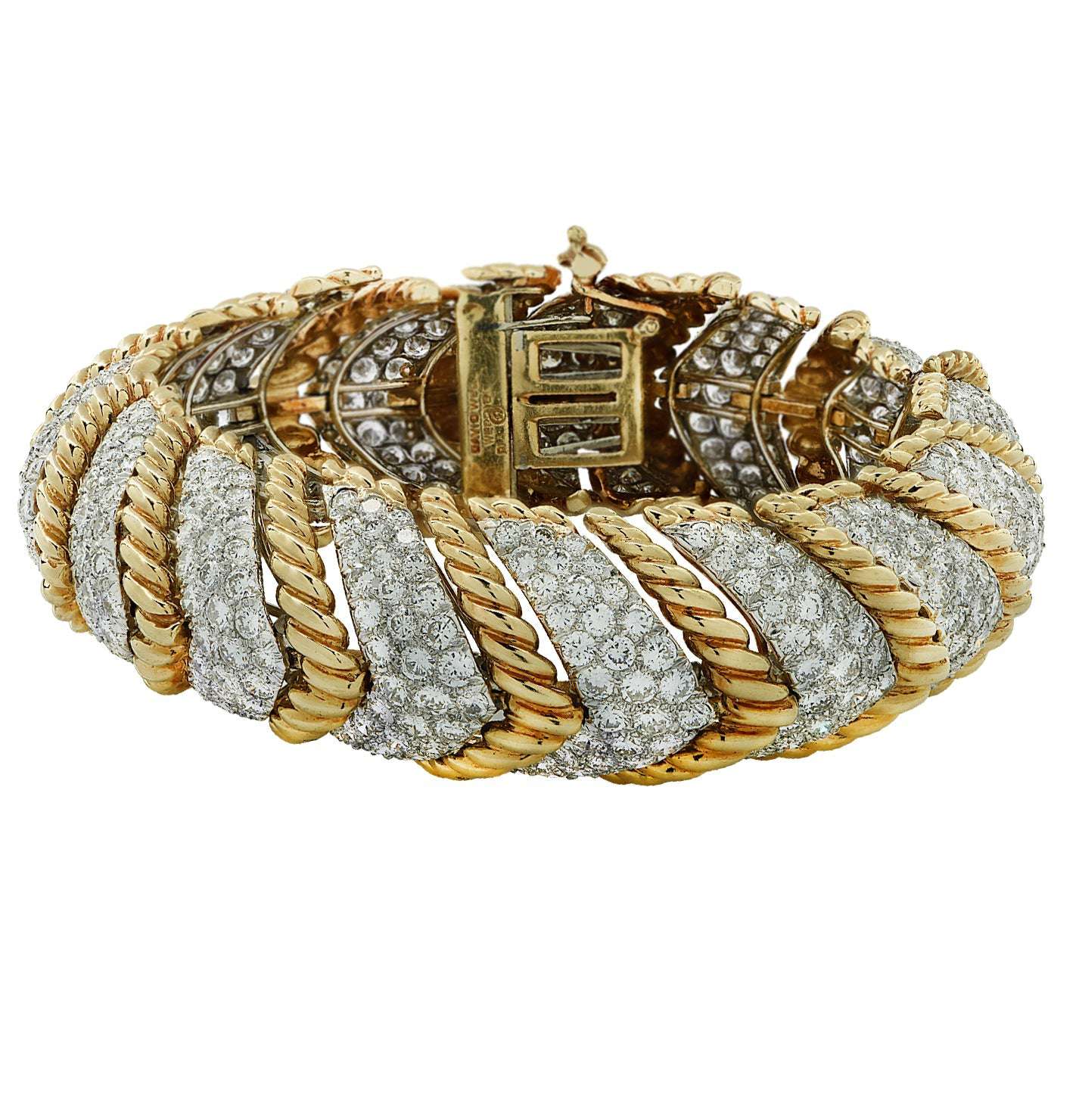 David Webb 27 Carat Diamond Bracelet -V44753 Vivid Diamonds