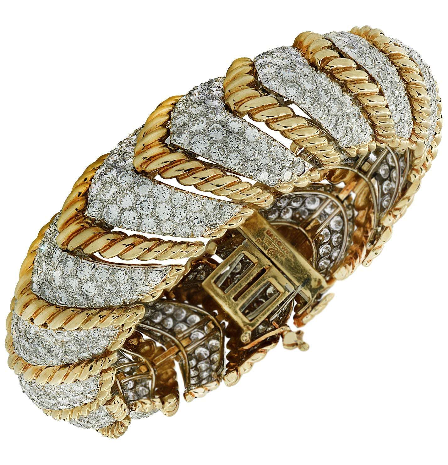 David Webb 27 Carat Diamond Bracelet -V44753 Vivid Diamonds