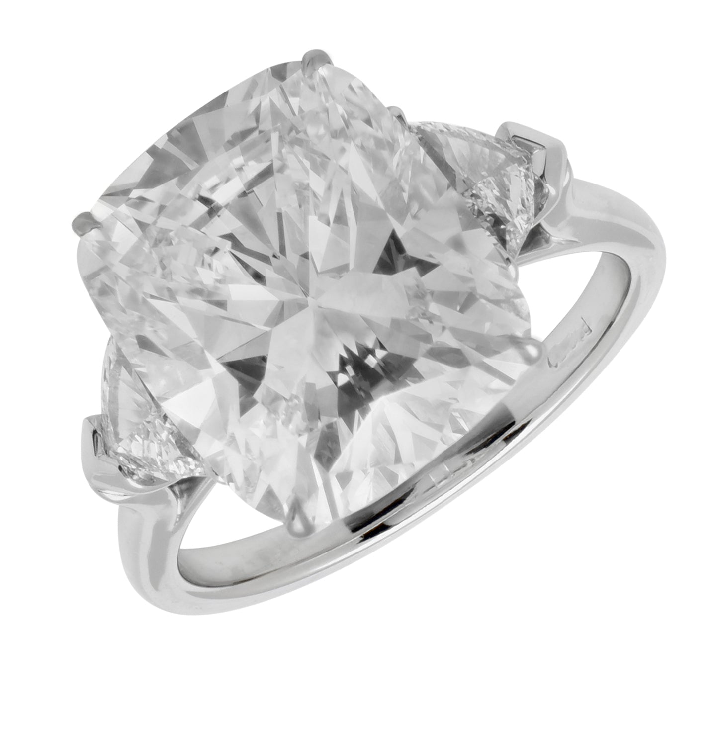 8ct Cushion Cut Diamond Ring -V45204 Vivid Diamonds
