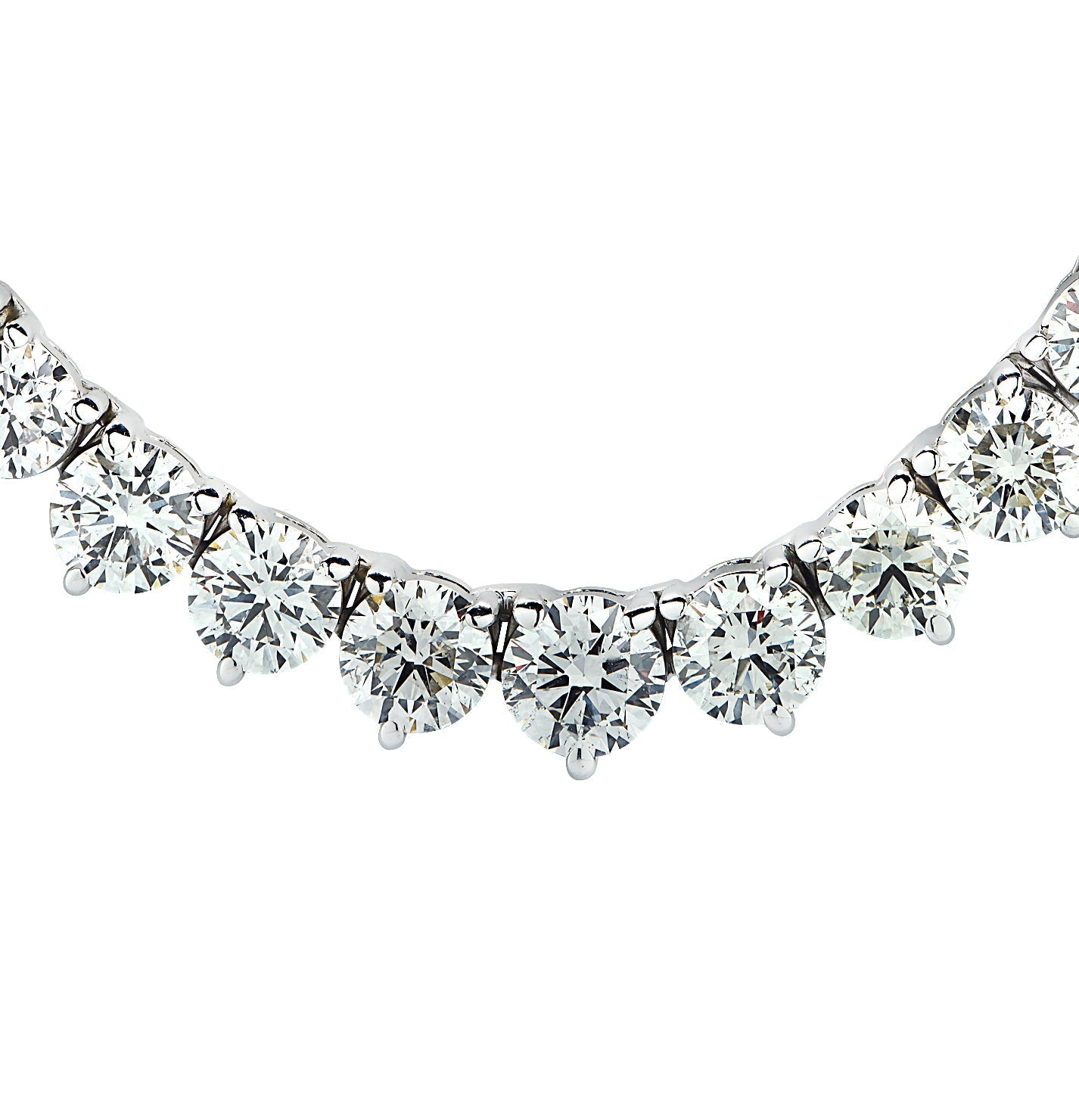 Vivid Diamonds 15.68 Carat Riviere Necklace -V41983 Vivid Diamonds