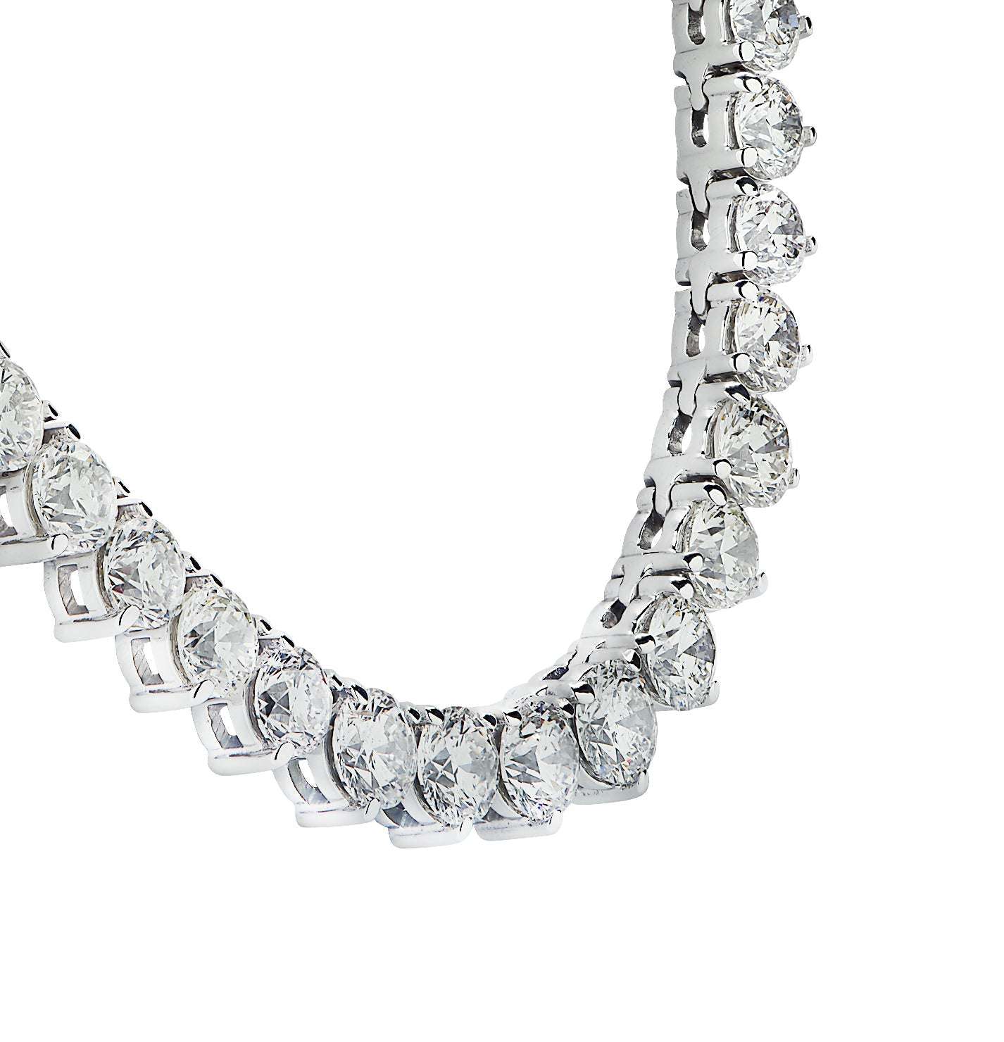 Vivid Diamonds 15.68 Carat Riviere Necklace -V41983 Vivid Diamonds