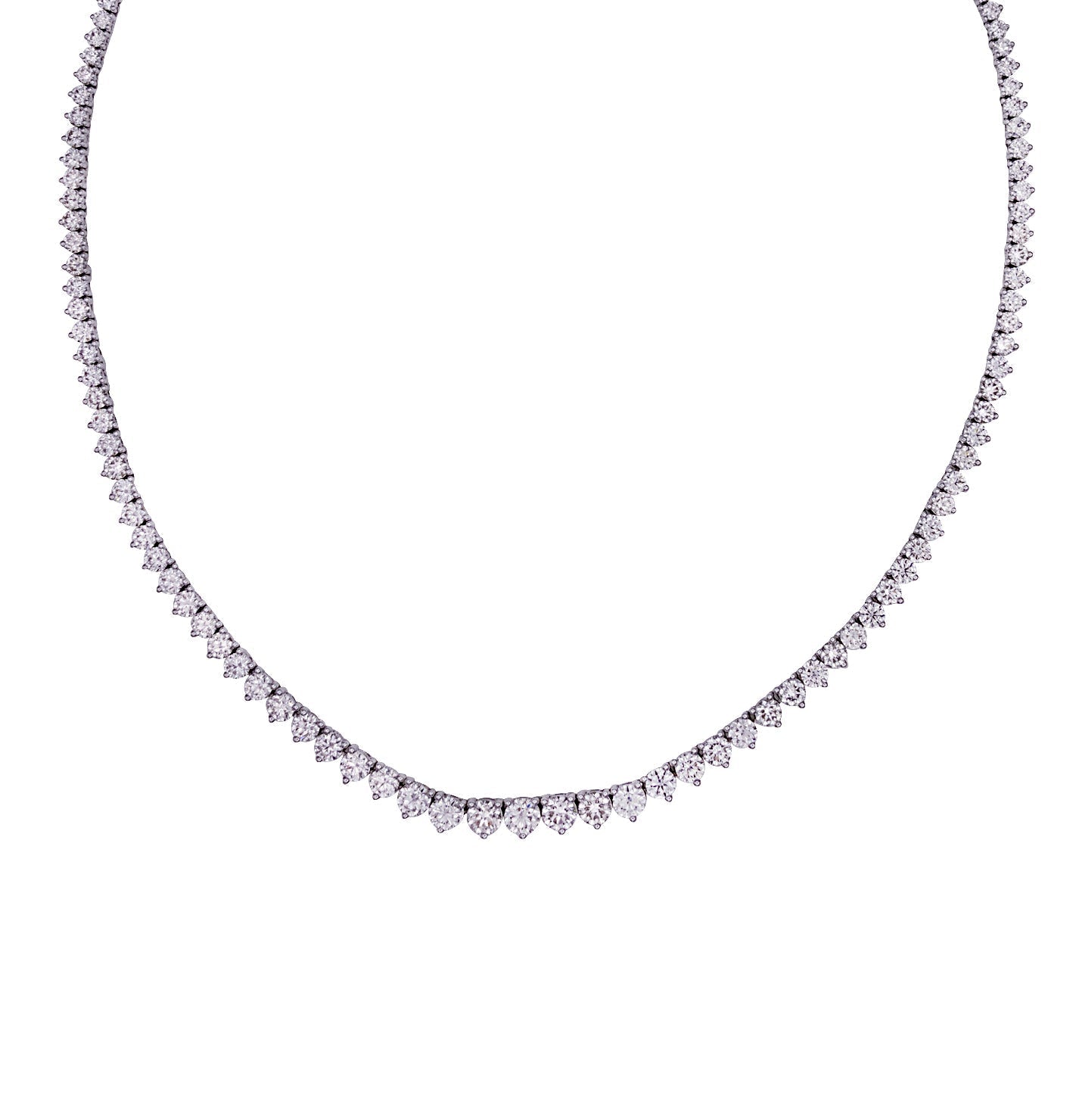 Vivid Diamonds 15.68 Carat Riviere Necklace -V41983 Vivid Diamonds