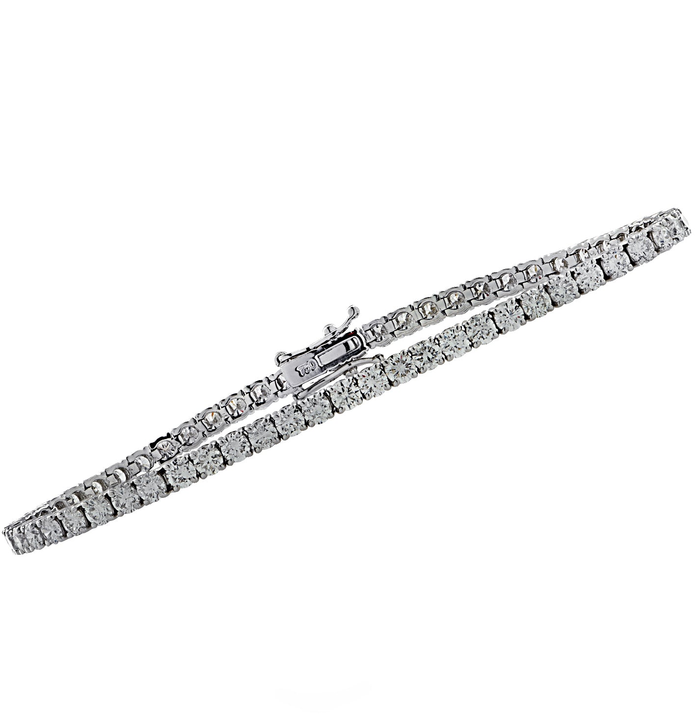 Vivid Diamonds 4.79 Carat Diamond Tennis Bracelet -V45445