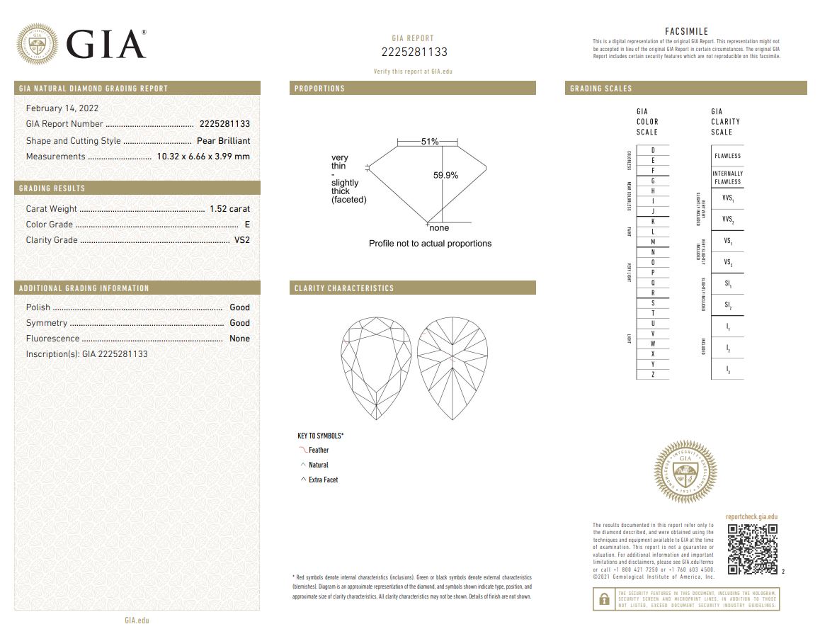 Cartier GIA Certified 5.66 Carat Diamond Dangle Earrings – V45490 Vivid Diamonds