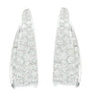 10 Carat Pave Diamond Hoop Earrings-V45595 - vividdiamonds