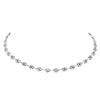 Bvlgari 7.70 Carat Diamond  Cluster Link Necklace-V45617 - vividdiamonds