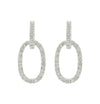 1 Carat Diamond Dangle Earrings-V45642 - vividdiamonds