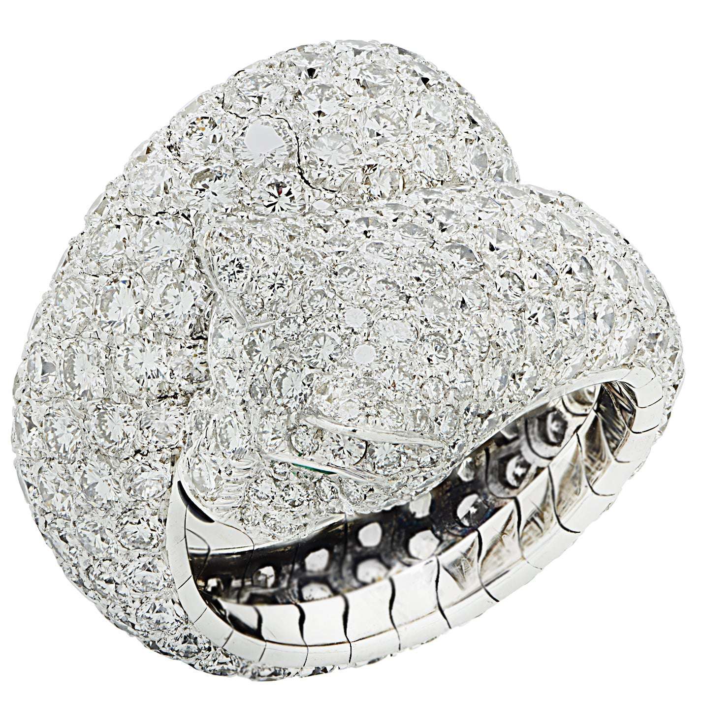 Panthere de Cartier 6.50 Carat Diamond Ring -V46337 Vivid Diamonds