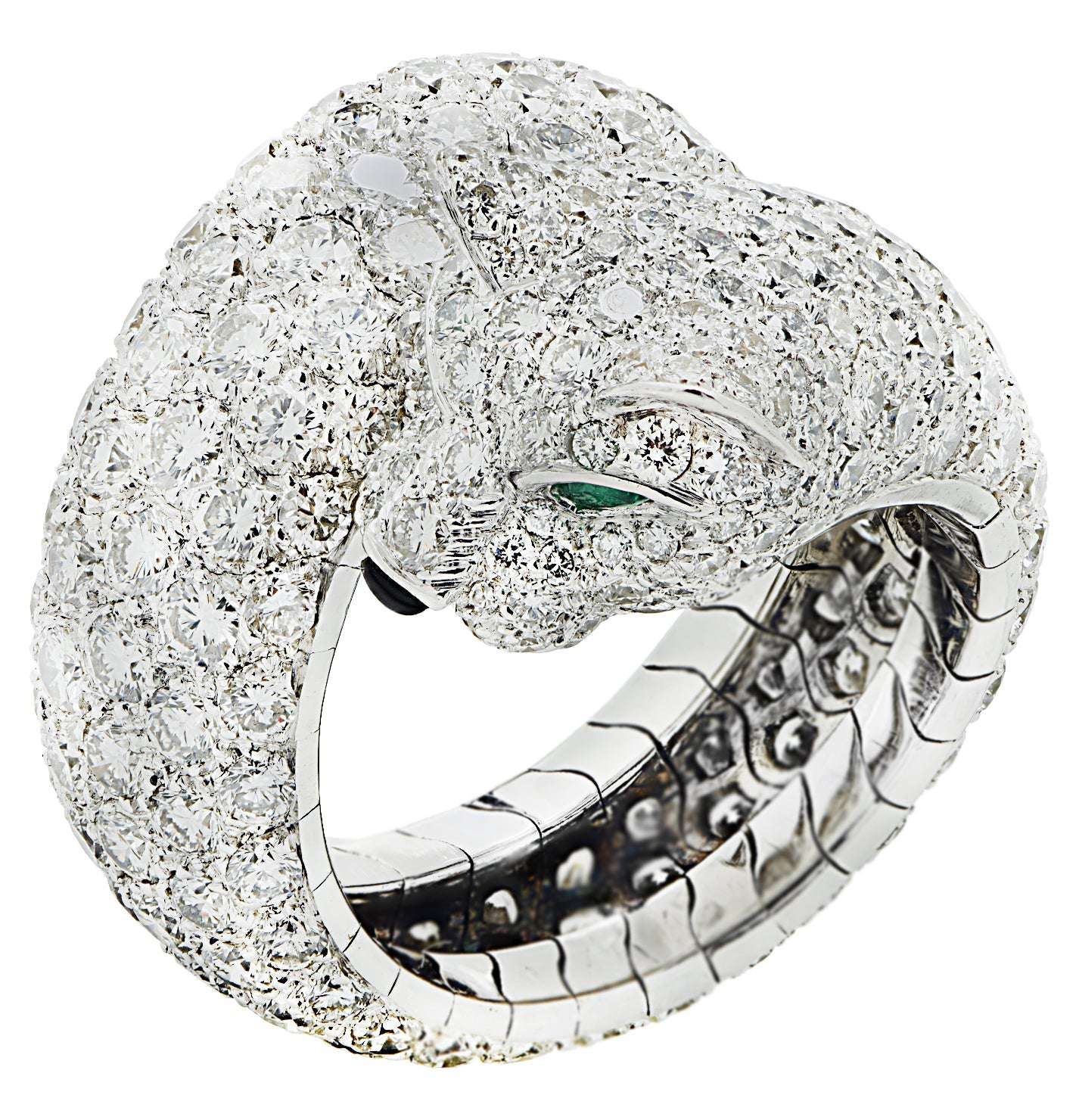 Panthere de Cartier 6.50 Carat Diamond Ring -V46337 Vivid Diamonds
