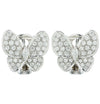 Van Cleef &amp; Arpels Two Butterfly Diamond Earrings -V46376 - vividdiamonds