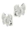 Van Cleef &amp; Arpels Two Butterfly Diamond Earrings -V46376 - vividdiamonds