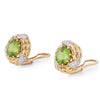 Schlumberger for Tiffany &amp; Co. Peridot and Diamond Earrings -V46383 - vividdiamonds
