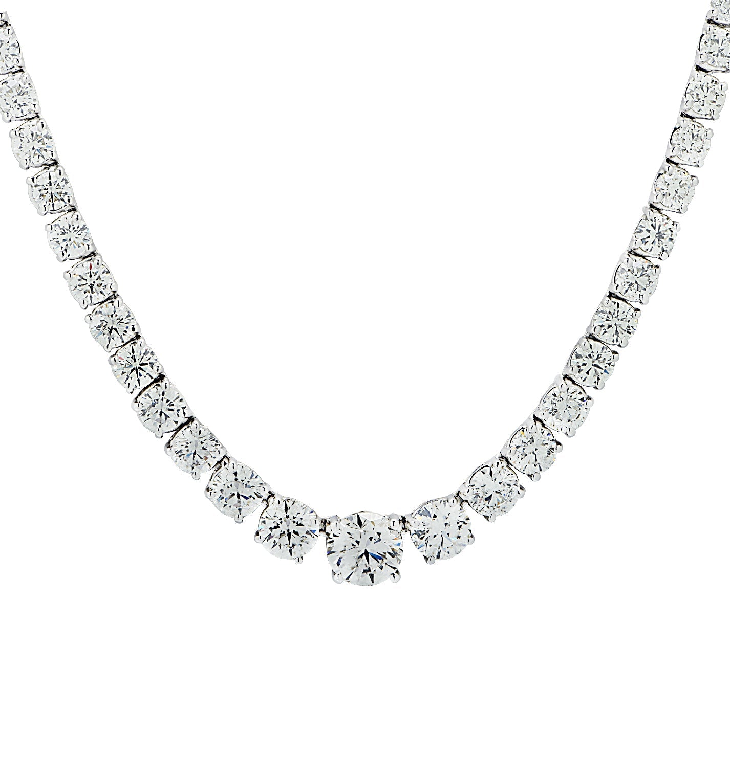 Vivid Diamonds 24.88 Carat Diamond Riviera Necklace - V46394 Vivid Diamonds