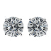 Vivid Diamonds GIA Certified 10.04 Carat Diamond Solitaire Stud Earrings - V46493