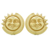 B. Kieselstein-Cord Sun and Moon Ear Clip Earrings -V46500