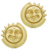 B. Kieselstein-Cord Sun and Moon Ear Clip Earrings -V46500