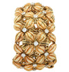 Tiffany &amp; Co., Jean Schlumberger &#39;Daisy&#39; 18 Karat Yellow Gold &amp; Diamond Bracelet -V46597 - vividdiamonds