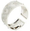 Buccellati Italy White Gold and Diamond Wide Cuff Bangle -V46610 - vividdiamonds