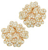 Circa 1970s Van Cleef &amp; Arpels Camellia Earrings -V46616 - vividdiamonds