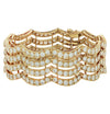 French 1970s Van Cleef &amp; Arpels 26 Carat Diamond Bracelet -V46625 - vividdiamonds