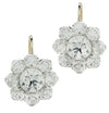 Vivid Diamonds GIA Certified 7.87 Carat Round Brilliant Cut Diamond Earrings -V46803