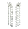 Vivid Diamonds 6 Carat Diamond Dangle Waterfall Earrings-V47021